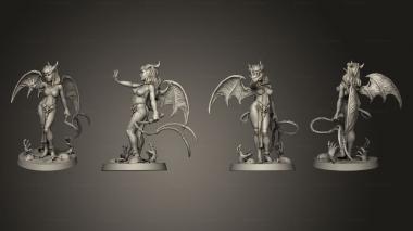 Military figurines Exotic Scarlet 3d model