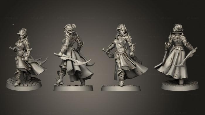 Military figurines (exotic, STKW_6030) 3D models for cnc