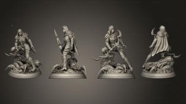 Military figurines Exrin v 3 3d model