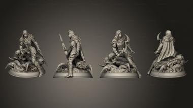 Military figurines Exrin 3d model