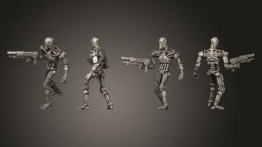 Military figurines Exterminator E 800 F 3d model