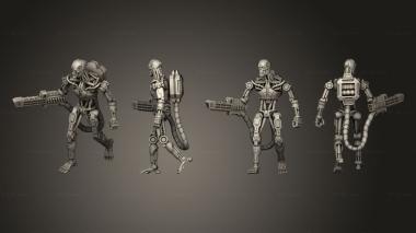 Military figurines Exterminator E 800 M 3d model