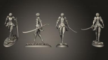 Military figurines F 1 Ver 4 P 2 3d model