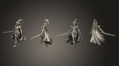 Military figurines Falcon Knight Bloodlust 3d model