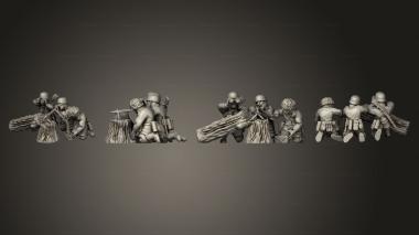Military figurines fall schirm jager 01 3d model