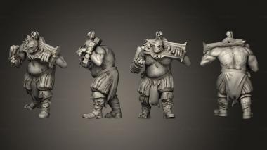 Military figurines Fantasy The Colossus 3d model