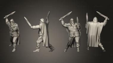 Military figurines Fat ninja No Sup 3d model