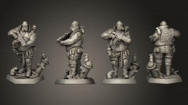 Military figurines Fat Rat Jonny 3d model