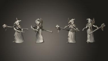 Military figurines Female 1 3d model