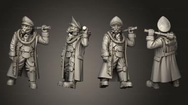 Military figurines Female Plate 05 3d model