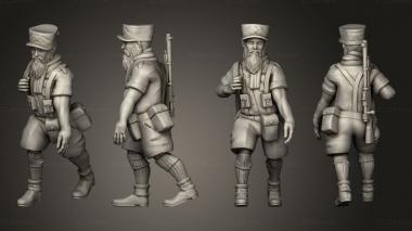 Military figurines Figurines Legionnaire 7 3d model