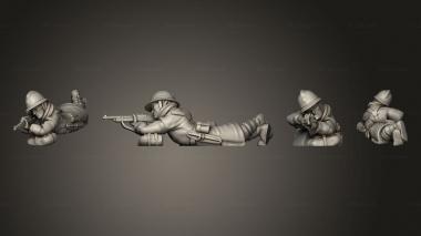 Military figurines Figurines Soldat belge 4 3d model