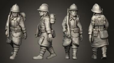Military figurines Figurines Soldat belge 7 3d model