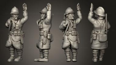 Military figurines Figurines Soldat belge 8 3d model