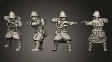 Military figurines Figurines Soldat belge 10 3d model