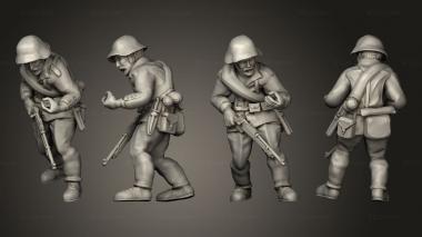 Military figurines Figurines Soldats suisse 3 3d model