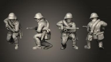 Military figurines Figurines Soldats suisse 8 3d model