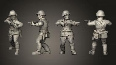 Military figurines Figurines Soldats suisse 9 3d model
