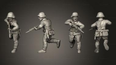 Military figurines Figurines Soldats suisse 10 3d model