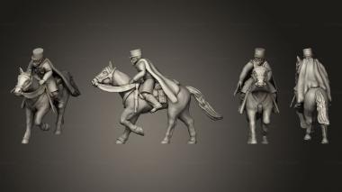 Military figurines Figurines spahi 5 fusil 3d model