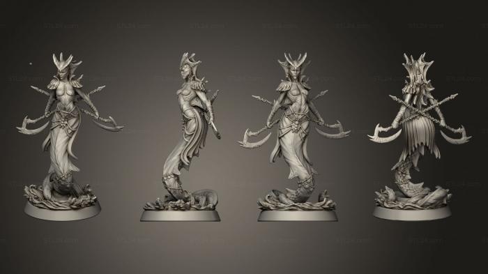 Military figurines (Finfolkfemale, STKW_6264) 3D models for cnc