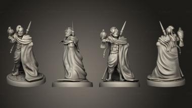 Military figurines Fir Bholg  Falconer 3d model