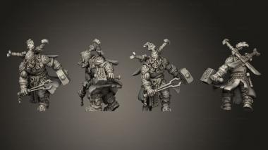 Military figurines Fire Giant 03 3d model