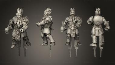 Military figurines Fire Giant remix 3d model