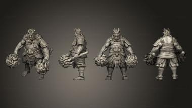 Military figurines firehammer 02 3d model