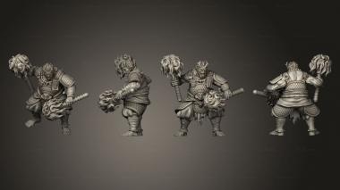 Military figurines firehammer 03 3d model
