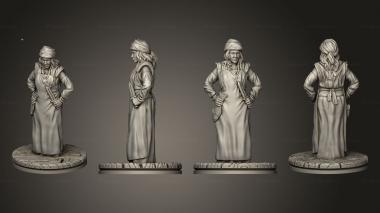 Military figurines Fisherman 002 3d model