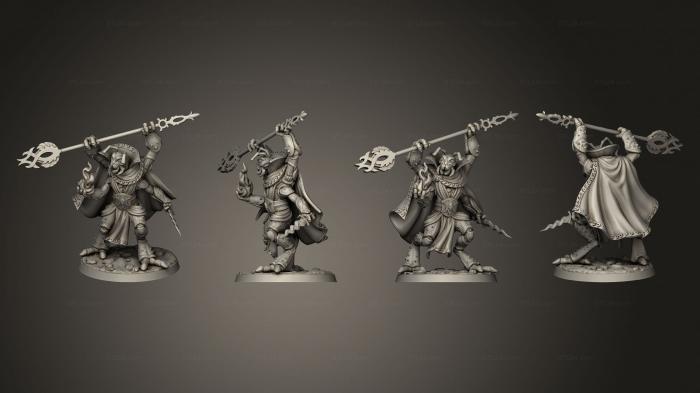 Military figurines (Foundry Quest Chit a the Mantis Sorcerer, STKW_6455) 3D models for cnc
