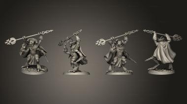 Military figurines Foundry Quest Chit a the Mantis Sorcerer 3d model