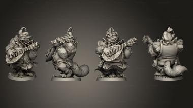 Military figurines Foxfolk 3d model