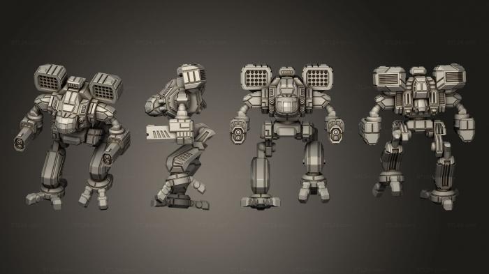 Military figurines (Garmr MK III charge, STKW_6563) 3D models for cnc