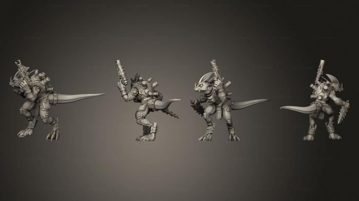 Military figurines (Geckos 1 Dagger, STKW_6621) 3D models for cnc