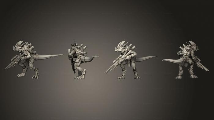 Military figurines (Geckos 1 Sniper, STKW_6623) 3D models for cnc