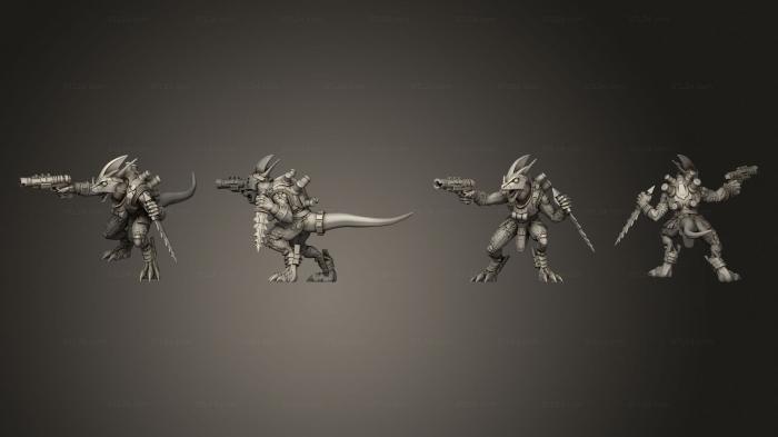 Military figurines (Geckos 4 Dagger 1, STKW_6629) 3D models for cnc