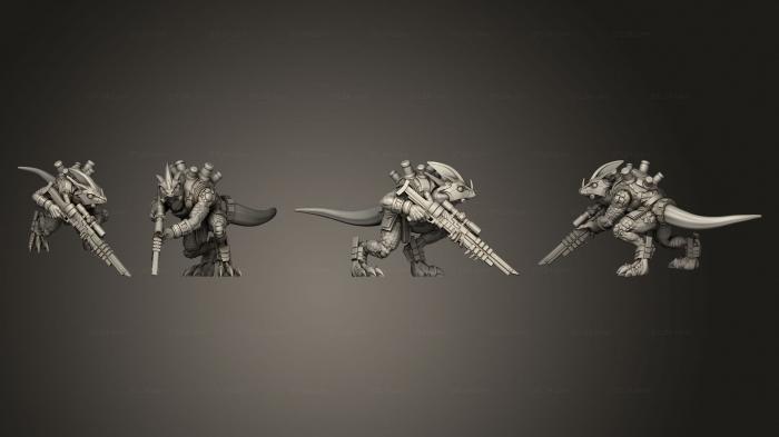 Military figurines (Geckos 5 Sniper 1, STKW_6634) 3D models for cnc