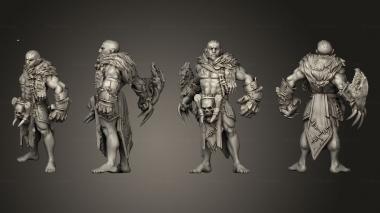 Military figurines genasi artificer l open 002 3d model