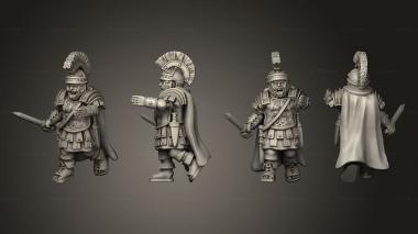 Military figurines GENERAL A ON FOOT 3d model