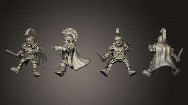 Military figurines GENERAL A ON HORSE 3d model