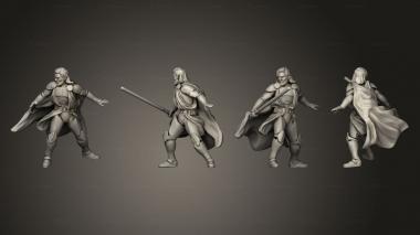 Military figurines General Benjamin 3d model