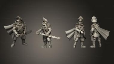 Military figurines general franz 2 3d model