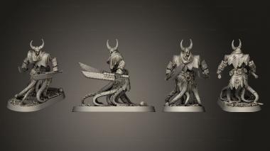 Military figurines General Gantza Pitch 3d model