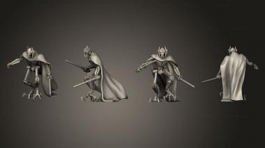 Military figurines General Grievous  Action 2 Arms 3d model