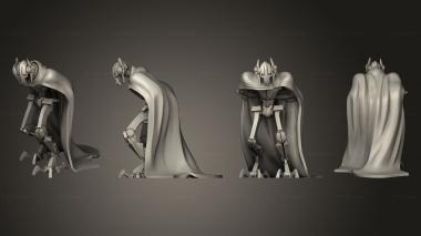 Military figurines General Grievous Brooding 3d model