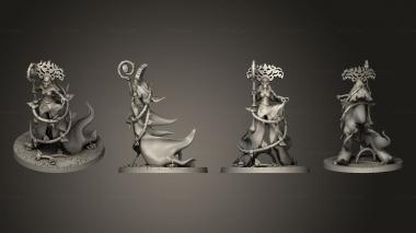 Military figurines general la llorona 3d model