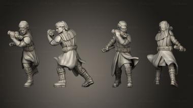 Military figurines General Skywalker Action 3 3d model