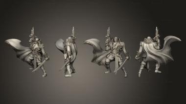Military figurines General von Krugenstein 3d model